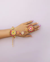 multicolor Beaded  single layer haathful