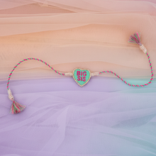 Big sis heart shape rakhi 2