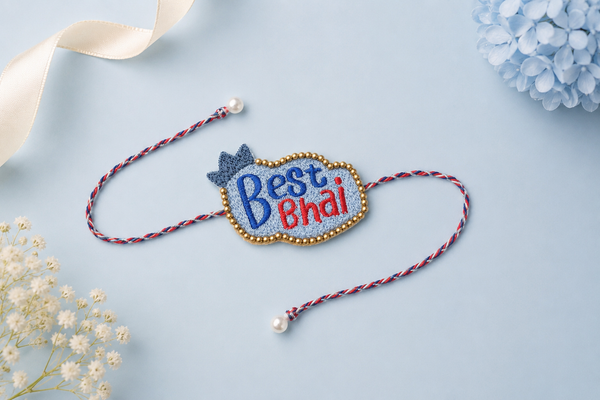 Premium Brother Rakhi gift with traditional Indian craftsmanship, Sister Rakhis, Sibling Rakhis, Rakhi for Sister, Rakhi for brother,
