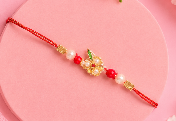 Pearl Blossom Rakhi
