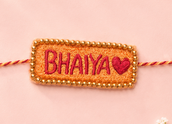 Bhaiya Rakhi Yellow