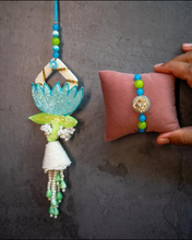 Blue lotus pearl Lumba Set