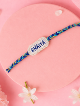 Blue Bhaiya Embroidery Rakhi