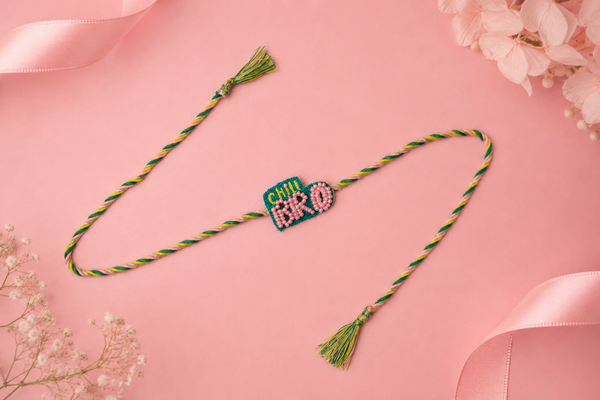 Premium Brother Rakhi gift with traditional Indian craftsmanship, Sister Rakhis, Sibling Rakhis, Rakhi for Sister, Rakhi for brother,