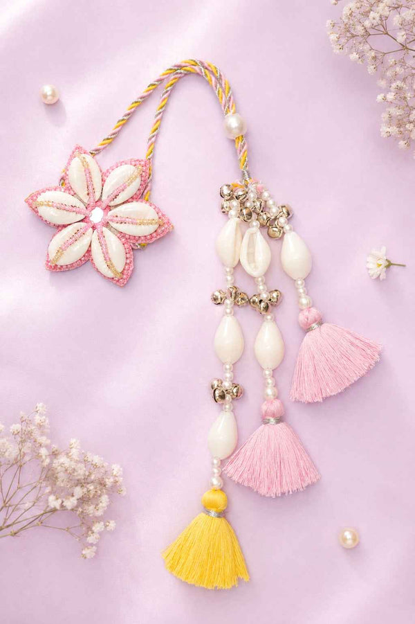 Cowrie Shell Lumba Rakhi