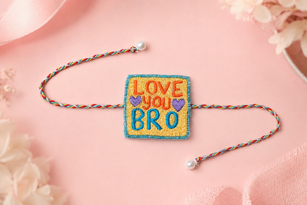 Premium Brother Rakhi gift with traditional Indian craftsmanship, Sister Rakhis, Sibling Rakhis, Rakhi for Sister, Rakhi for brother,