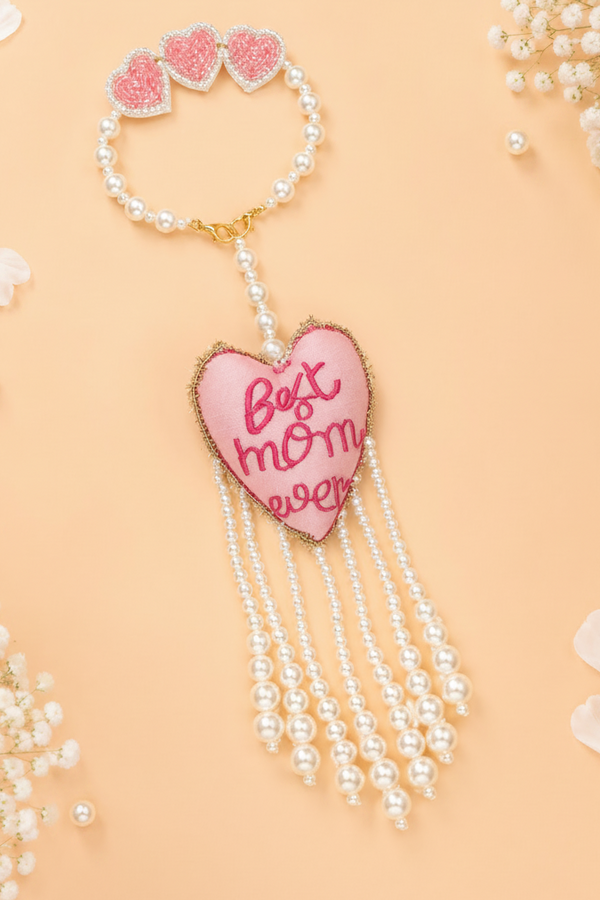 Luxury pearl Lumba Rakhi for festive gifting