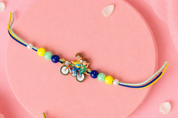 Bicycle Sibling Fun Rakhi