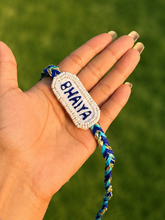 Blue Bhaiya Embroidery Rakhi