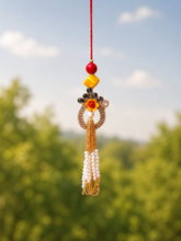 Noor Pearl Tassel Lumba Rakhi Set