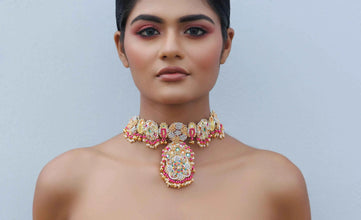 Baiza Bai Necklace Earring Tikka