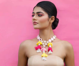 Dhanwat Necklace Earring Tikka