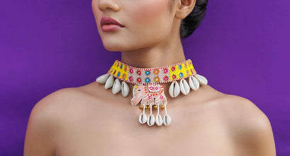 Diya Kumari Necklace Earring Tikka