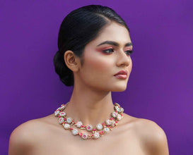 Mrigesha Earrings Necklace