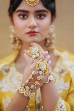 Jodha Bai Haathful,Tikka,Earrings