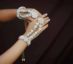 Ndira Devi Necklace Earring Tikka