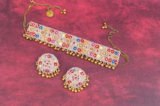 Priyadarshini Earrings Necklace