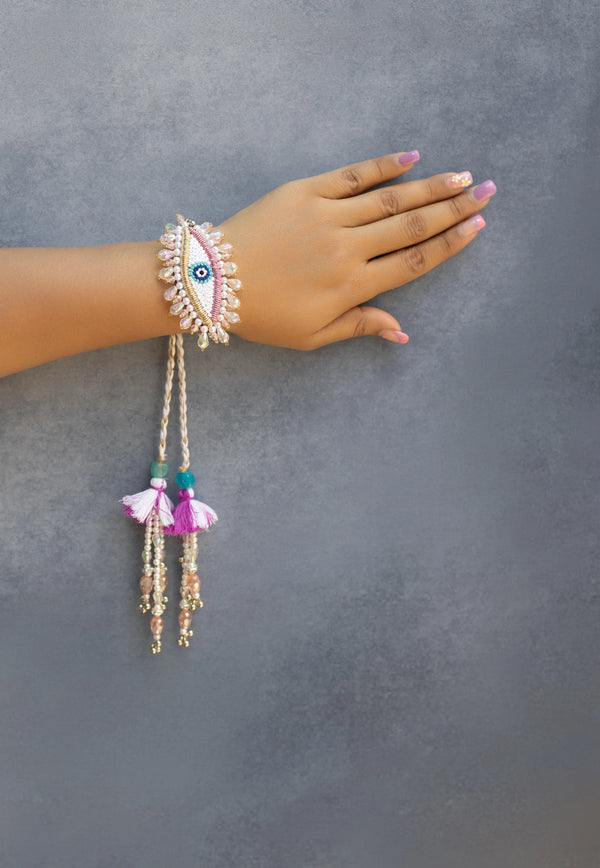 EVIL Eye Beaded Lumba bulk rakhi