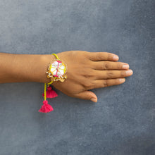 Bhai Multicolor Mirror Rakhi