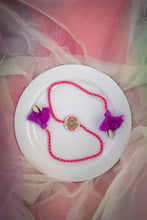 Bhai Pink Purple Beaded Rakhi