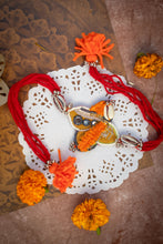 Bhai Yellow Flower Beaded Rakhi