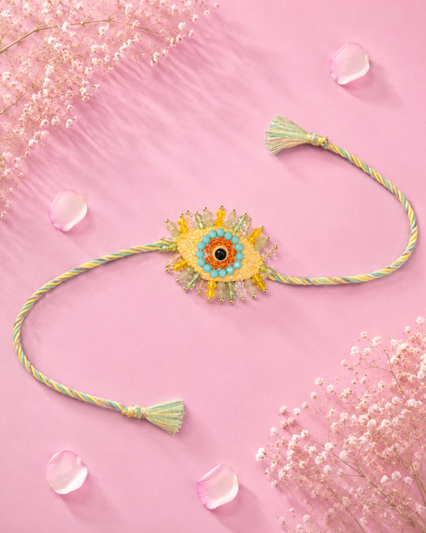 Premium Brother Rakhi gift with traditional Indian craftsmanship, Sister Rakhis, Sibling Rakhis, Rakhi for Sister, Rakhi for brother,