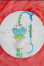 Blue lotus pearl Lumba Set