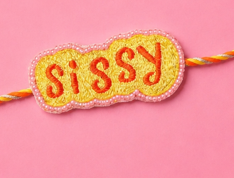 Sissy Yellow Sister Rakhi