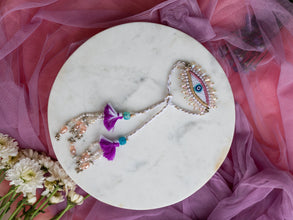 EVIL Eye Beaded Lumba rakhi