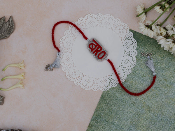 Bhai Bro Beaded Rakhi