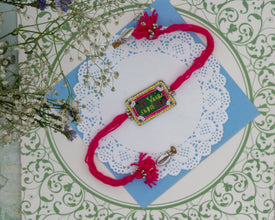 Bhai Tera Yaar Sabse Pyaara Beaded Rakhi