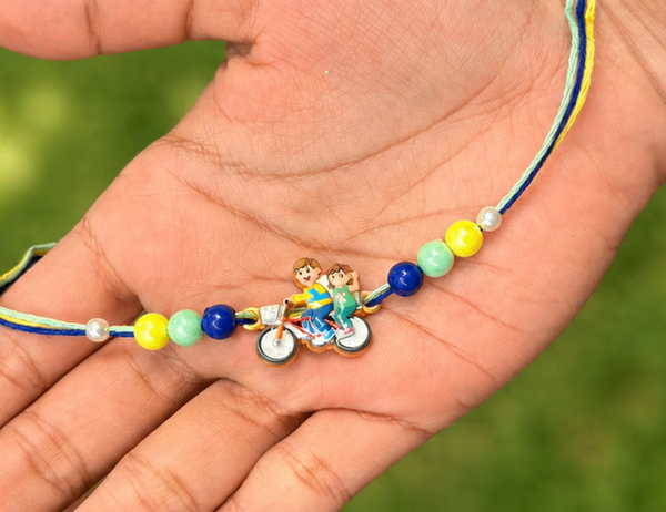 Bicycle Sibling Fun Rakhi