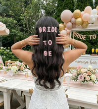 BRIDE TO BE hair pins