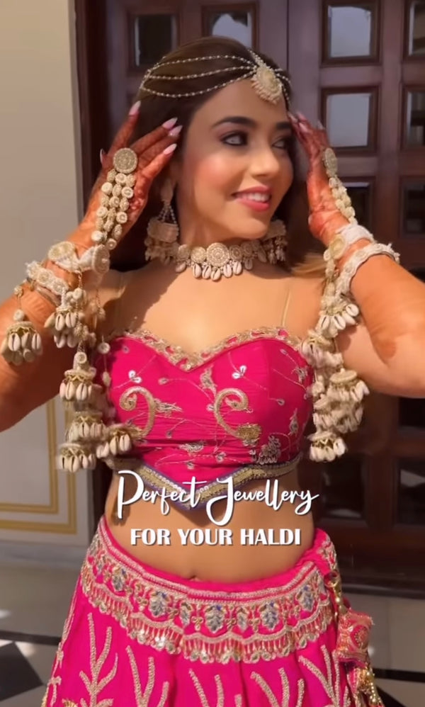 Garima haldi full set