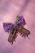 Bhakti Embellished Crystal Hair Bow Barrett Clip (1 pcs)