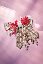 Banidita Embellished Crystal Hair Bow Barrett Clip (1 pcs)