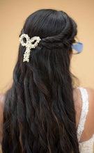 Chava Embellished Crystal Hair Bow Barrett Clip (1 pcs)