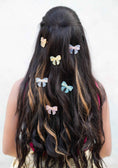 Charvi Embellished Crystal Hair Bow Barrett Clip (1set of 5)