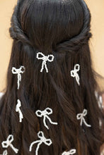 Chandini Embellished Crystal Hair Bow Barrett Clip (1set of 6)