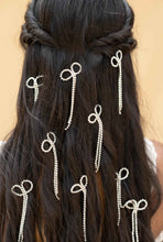 Chetna Embellished Crystal Hair Bow Barrett Clip (Set of 6)