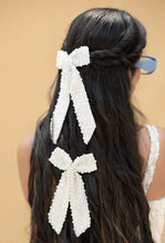 Chandrika Embellished Crystal Hair Bow Barrett Clip (1 pcs)