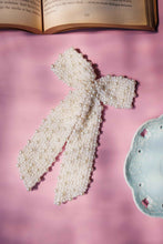 Eshita Crystal Hair Bow Barrett Clip (1 pcs)