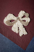Charul Embellished Crystal Hair Bow Barrett Clip (Set of 2)