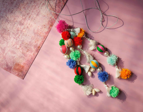 Tanushree Hair Braids Hair Accessories (3 Layers of Paranda)