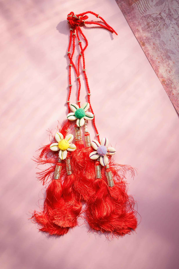 Tejaswi Hair Braids Hair Accessories (3 Layers of Paranda)