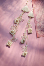 Sharmila Hair Braids Hair Accessories (Pearl-String-and-Pair-of-Tashell)