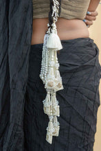 Sharmila Hair Braids Hair Accessories (Pearl-String-and-Pair-of-Tashell)