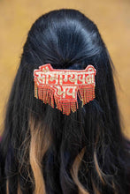 Sada Saubhagyawati Bhav Embroidered Hair Accessories (1pcs)