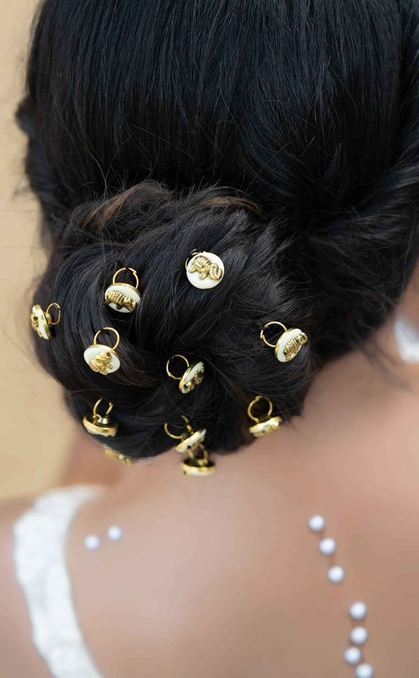 Mohini Hair Bun Accessories Hair Accessories (Set of 10)