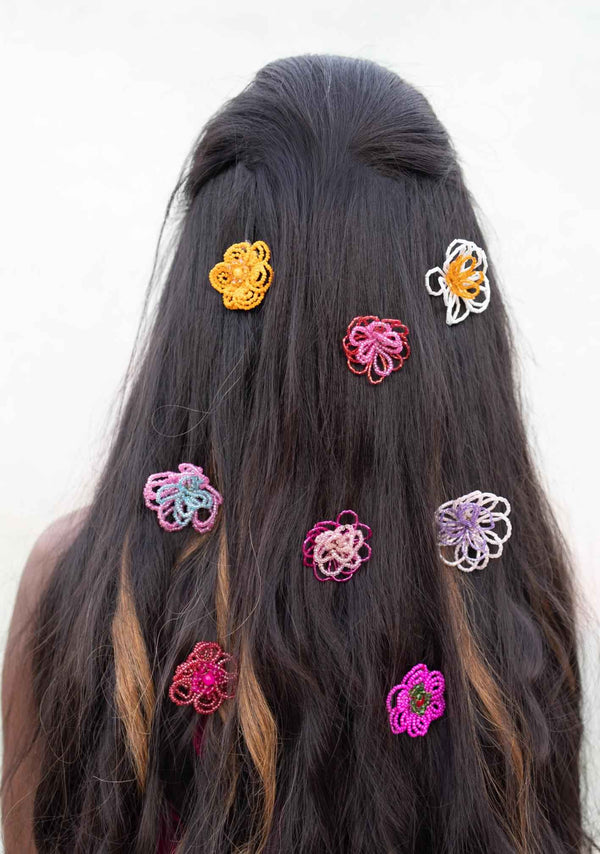 Priti Upin Hair  Accessories  (Set of 10)